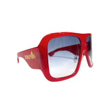 POMPÖÖS Sonnenbrille Paris Diva Glamouröös Rot 03